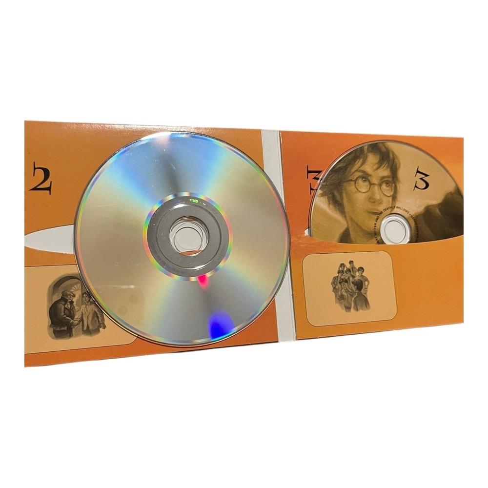 Harry Potter And The Deathly Hallows Audiobook 17-Disc CD Set Year 7 Jim‎ Dale - Picture 8 of 8
